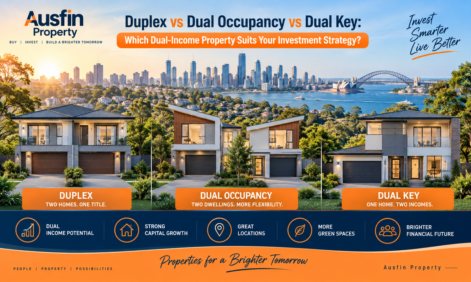 Duplex vs Dual Occupancy vs Dual Key: Which Dual-Income Property Suits Your Investment Strategy?