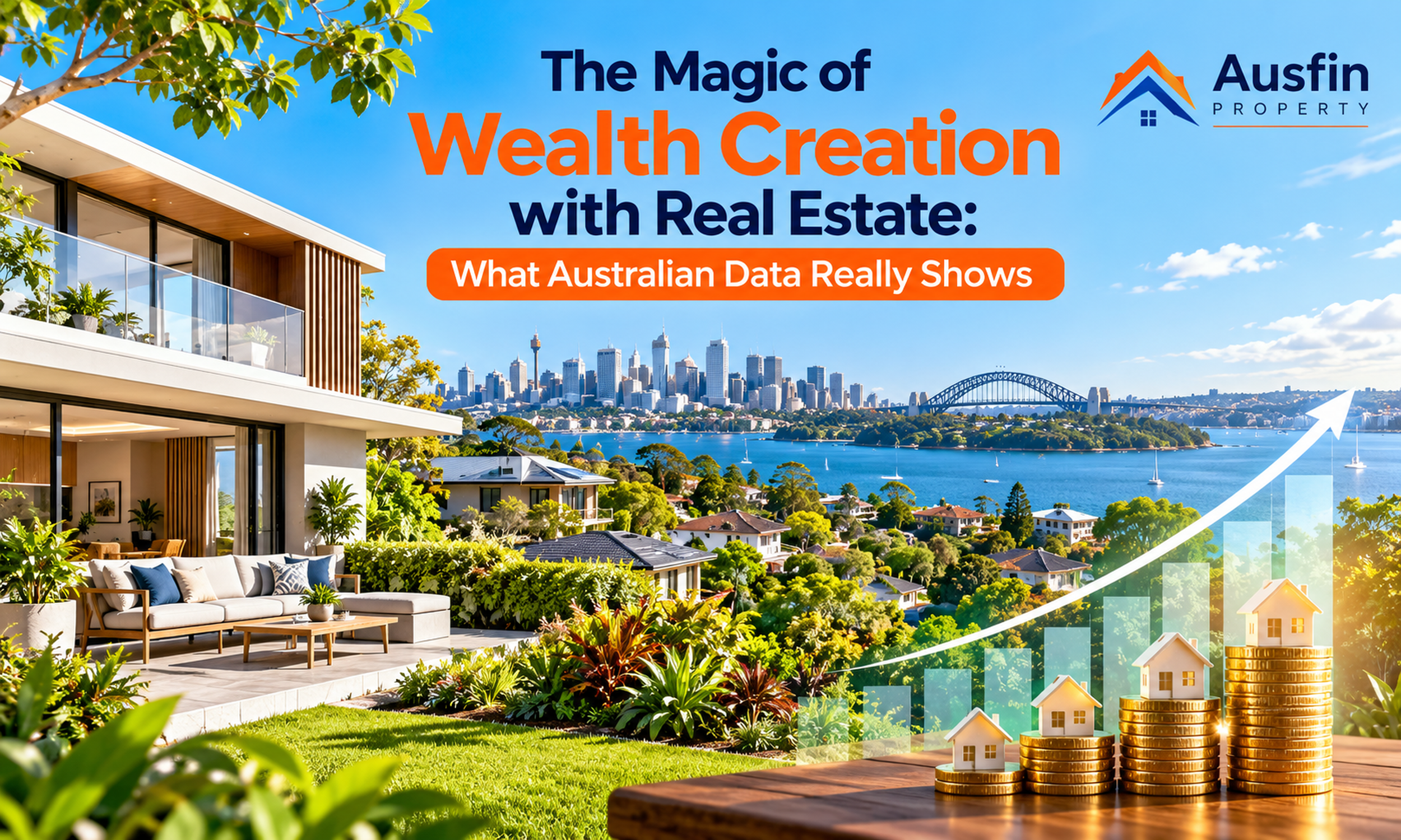 The Magic of Wealth Creation with Real Estate: What Australian Data Really Shows